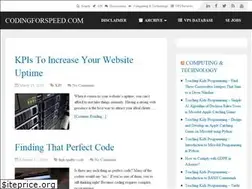 Sites similar to codingforspeed.com