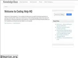 Sites similar to codinghelphq.com