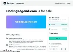 Sites similar to codinglegend.com