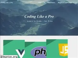 Sites similar to codinglikepro.com