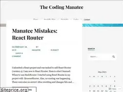 Sites similar to codingmanatee.wordpress.com