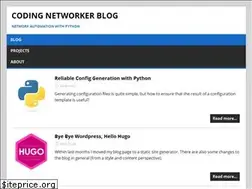 Sites similar to codingnetworker.com