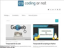 Sites similar to codingornot.com