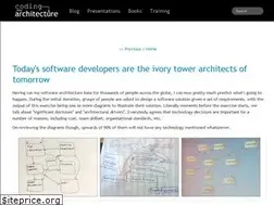 Sites similar to codingthearchitecture.com