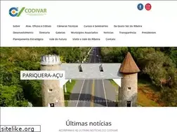 Sites similar to codivar.org.br