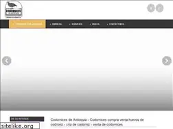 Sites similar to codornicesdeantioquia.com
