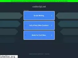Sites similar to codscript.net