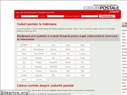 Sites similar to coduripostale.com.ro