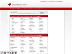 Sites similar to coduripostale.info.ro