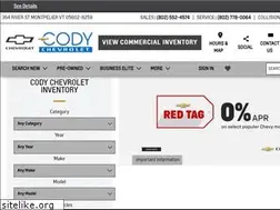 Sites similar to codychevrolet.com