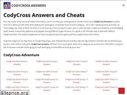 Sites similar to codycross-answers.info