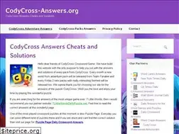 Sites similar to codycross-answers.org