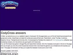 Sites similar to codycross.info