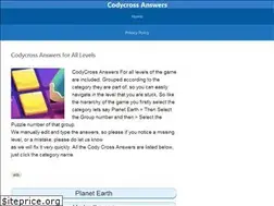 Sites similar to codycrossanswer.com