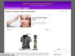 Sites similar to codycrossanswers.net