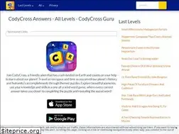 Sites similar to codycrossguru.com