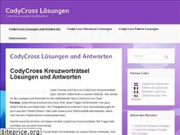 Sites similar to codycrossloesungen.de