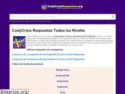 Sites similar to codycrossrespuestas.org