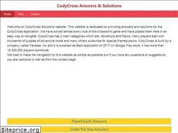 Sites similar to codycrosssolutions.com