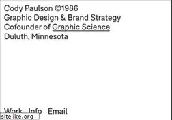 Sites similar to codypaulson.com