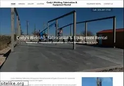 Sites similar to codyswelding.com