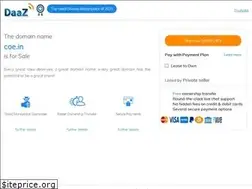 Sites similar to coe.in