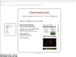 Sites similar to coerrance.com