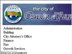 Sites similar to coeurdaleneidaho.org
