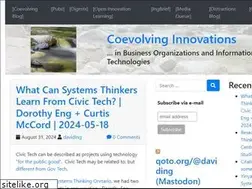 Sites similar to coevolving.com