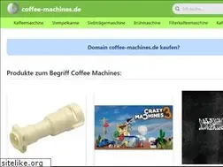 Sites similar to coffee-machines.de