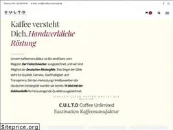 Sites similar to coffee-unlimited.de
