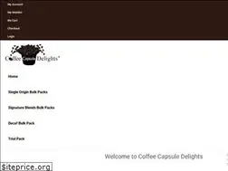Sites similar to coffeecapsuledelights.com