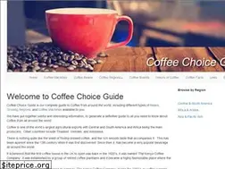 Sites similar to coffeechoiceguide.co.uk