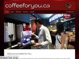 Sites similar to coffeeforyou.ca