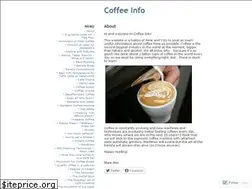 Sites similar to coffeeinfo.wordpress.com