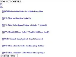 Sites similar to coffeemachineking.com