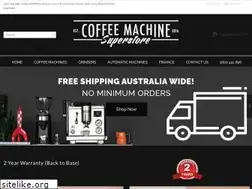 Sites similar to coffeemachinesuperstore.com.au