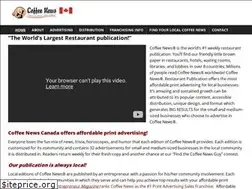Sites similar to coffeenewscanada.com