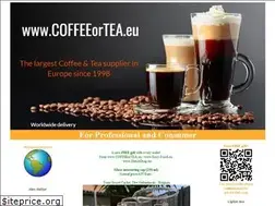 Sites similar to coffeeortea.eu