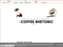 Sites similar to coffeerhetoric.com