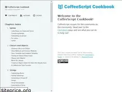 Sites similar to coffeescript-cookbook.github.io