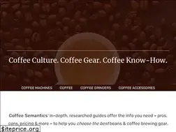 Sites similar to coffeesemantics.com