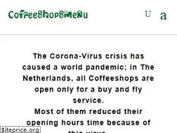 Sites similar to coffeeshopsmenu.com