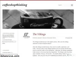 Sites similar to coffeeshopthinking.wordpress.com