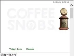 Sites similar to coffeesnobs.com.au