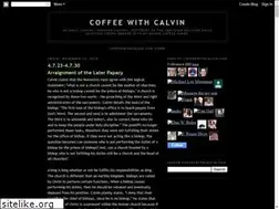 Sites similar to coffeewithcalvin.com