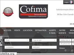 Sites similar to cofima-immo.com