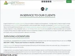 Sites similar to cogentanalytics.com