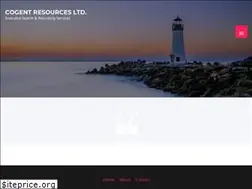 Sites similar to cogentresources.com