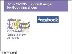 Sites similar to coggins.shoes